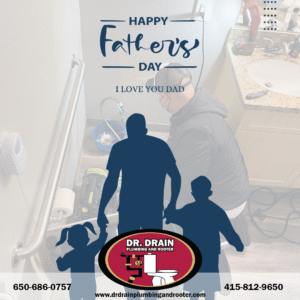 Local emergency plumber fixing a pipe in San Francisco on Father’s Day